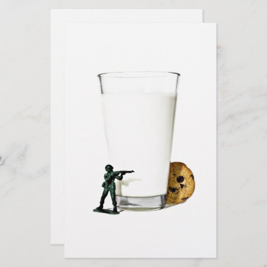 Leger Briefpapier (Voorkant / Achterkant)