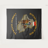 Leger - Buffelsoldaten in Irak - Cavalrymen Wandkleed (Voorkant (horizontaal))