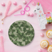 Leger Camo Birthday Party Papieren Bordje (Feest)