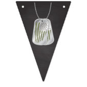 Leger Camo Gelukkige Verjaardag Bunting Banner (Eerste vlag)