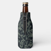 Leger Camouflage Camo Design Flesjeskoeler (Fles Achterkant)