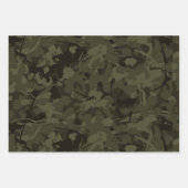 Leger Camouflagepatroon Inpakpapier Vel (Voorkant 2)