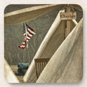 Leger Chaplain Bier Onderzetter (Voorkant)