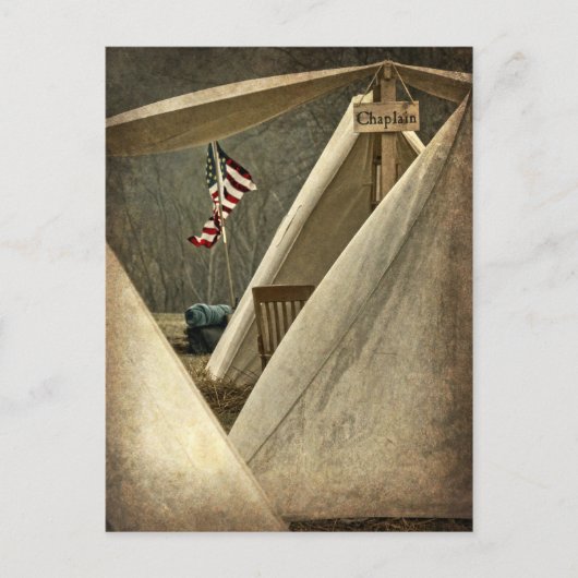 Leger Chaplain Briefkaart (Voorkant)