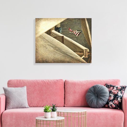 Leger Chaplain Canvas Afdruk (Insitu (Woonkamer))