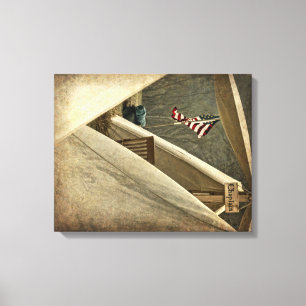 Leger Chaplain Canvas Afdruk