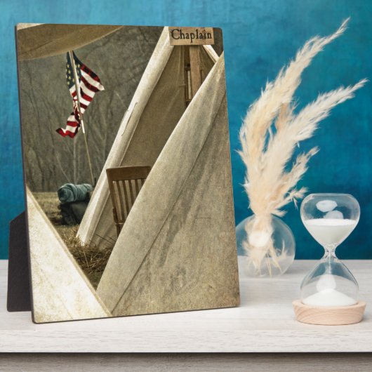 Leger Chaplain Fotoplaat (Zijkant)