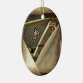 Leger Chaplain Keramisch Ornament (Rechts)