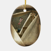 Leger Chaplain Keramisch Ornament (Voorkant)