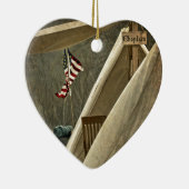 Leger Chaplain Keramisch Ornament (Rechts)