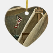 Leger Chaplain Keramisch Ornament (Voorkant)