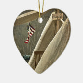 Leger Chaplain Keramisch Ornament (Links)