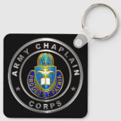 Leger Chaplain Sleutelhanger (Achterkant)