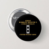 Leger - Chief Warrant Officer 2 - CW02 - Flat - Co Ronde Button 5,7 Cm (Voorkant /achterkant)
