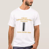 Leger - Chief Warrant Officer 5 - CW05 - Veteraan  T-shirt (Voorkant)
