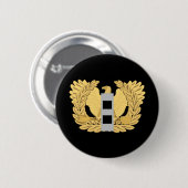 Leger - Chief Warrant Officer - W02 - Flat - Eagle Ronde Button 5,7 Cm (Voorkant /achterkant)