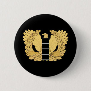 Leger - Chief Warrant Officer - W04 - Flat - Eagle Ronde Button 5,7 Cm