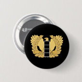 Leger - Chief Warrant Officer - W04 - Flat - Eagle Ronde Button 5,7 Cm (Voorkant /achterkant)