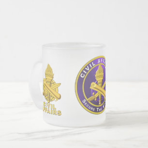 Leger Civiele Zaken Matglas Koffiemok