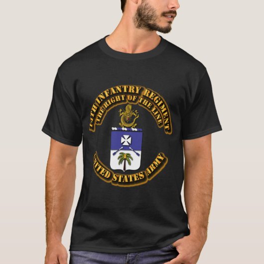 Leger - COA - 14e infanterieregime T-shirt (Voorkant)