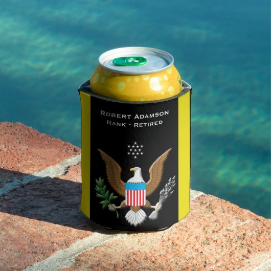 Leger Dienst Patriottisch gepersonaliseerd Blikjeskoeler (Insitu Zwembad)