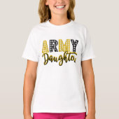 Leger Dochter Girls TShirt (Voorkant)