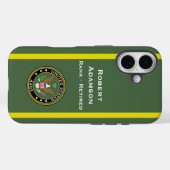 Leger embleem en kleuren personaliseren Case-Mate iPhone case (Achterkant (horizontaal))