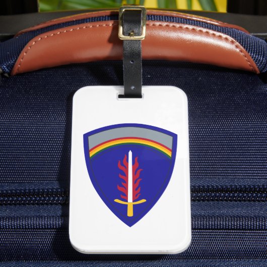 Leger Europa USAREUR Bagagelabel (Voorkant Insitu 2)