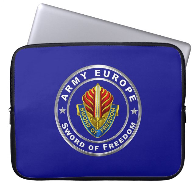Leger Europa USAREUR  Laptop Sleeve (Voorkant)
