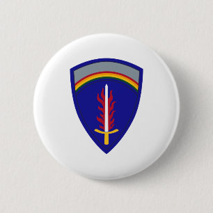 Leger Europa USAREUR Ronde Button 5,7 Cm