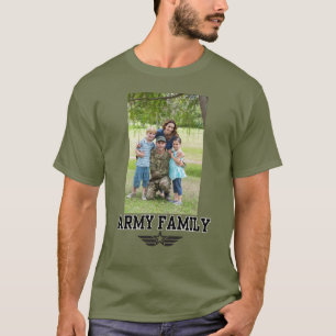Leger Familie met Foto T-shirt