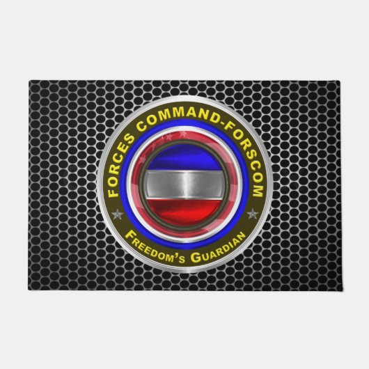 Leger Forces Commando FORSCOM  Deurmat (Voorkant)