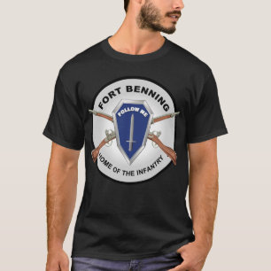 Leger - Fort Benning, GA - Huis van de infanterie T-shirt