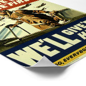 leger geeft me hel Poster (Hoek)