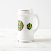 Leger-generaal dienstpaspoort bierpul (Voorkant rechts)