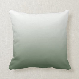 Leger Green Ombre Pillow Kussen