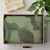 Leger Groen Camouflage Tissuepapier (Geschenk)