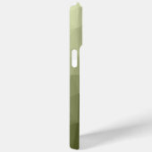 Leger groen licht verloop geometrisch mesh patroon Case-Mate iPhone case (Achterkant / Rechts)