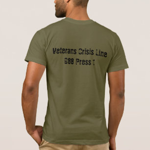 Leger groene Operation Mind Shield Logo T-shirt
