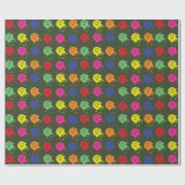 Leger Groene Paintball Cadeaupapier (Vlak)