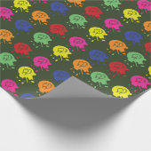 Leger Groene Paintball Cadeaupapier (Hoek)