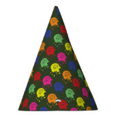 Leger Groene Paintball Party ballonSplats Feesthoedjes (Rechts)