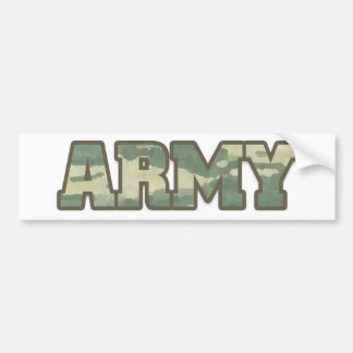 Leger in Camo Bumpersticker
