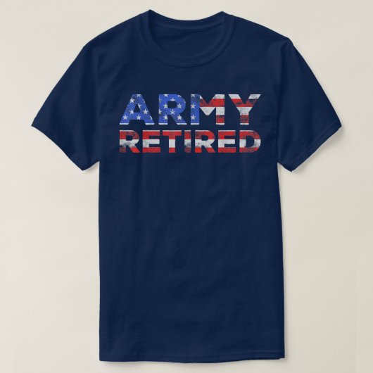 Leger in rusteMilitaire U T-shirt (Design voorkant)