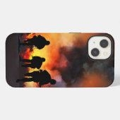 Leger iPhone Case Hoesje (Achterkant horizontaal)