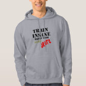 Leger JROTC, Train Insane, Raider Team Hoodie (Voorkant)