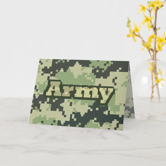 Leger Kaart (Gele Bloem)