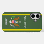 Leger kleuren en Defensie Embleem personaliseren Case-Mate iPhone Case (Achterkant (horizontaal))