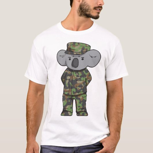 Leger Koala T-shirt (Voorkant)