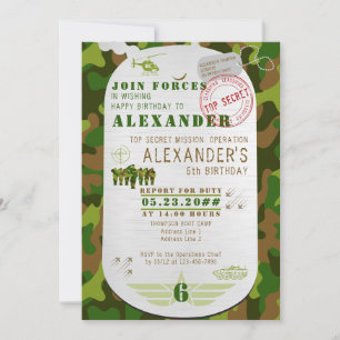 Leger Label Groene Camo Camouflage Militaire Boot  Kaart